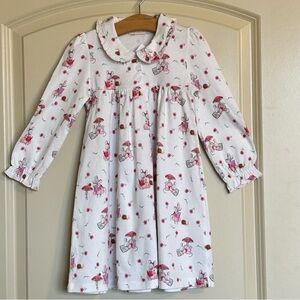 NWT Sz4 Baby Club Chic Mouse Print Knit Dress